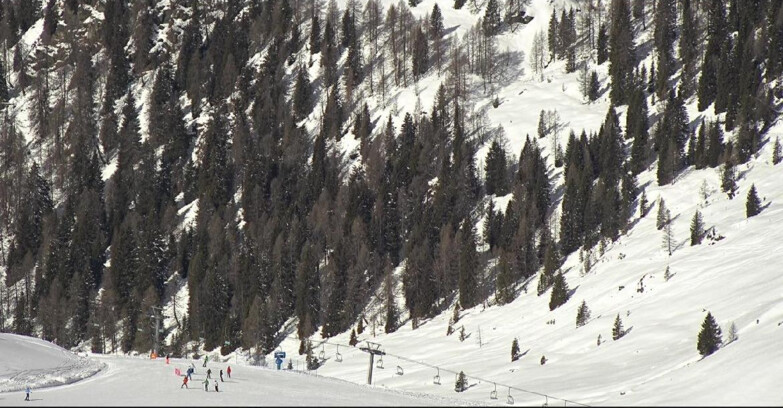 Webcam San Martino di Castrozza - Passo Rolle - Tognola - Pista Scandola