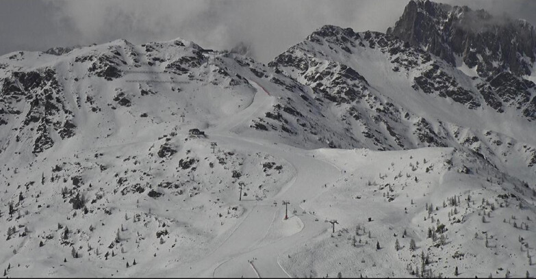 Webcam Сан-Мартино-ди-Кастроцца - Пассо-Ролле - Cima Tognola