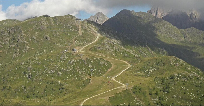 Webcam San Martino di Castrozza - Passo Rolle - Cima Tognola - Pista