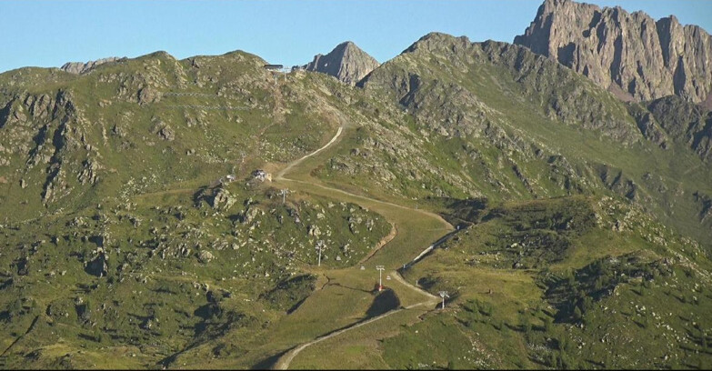 Webcam San Martino di Castrozza - Passo Rolle - Cima Tognola - Pista