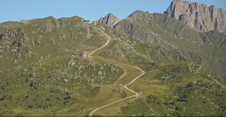 Webcam San Martino di Castrozza - Passo Rolle - Cima Tognola - Pista