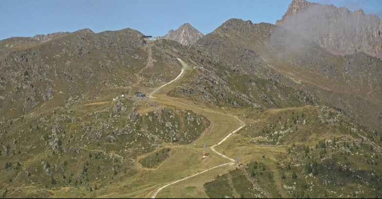 Webcam San Martino di Castrozza - Passo Rolle - Cima Tognola - Pista