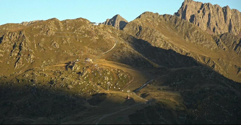 Webcam San Martino di Castrozza - Passo Rolle - Cima Tognola - Pista