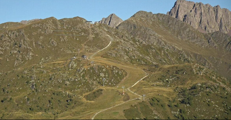 Webcam San Martino di Castrozza - Passo Rolle - Cima Tognola - Pista