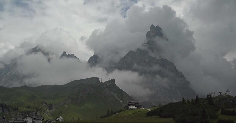 Webcam San Martino di Castrozza - Passo Rolle - Passo Rolle - Il Cimone