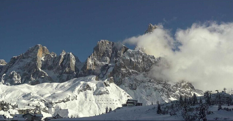 Webcam Сан-Мартино-ди-Кастроцца - Пассо-Ролле - Passo Rolle - Il Cimone
