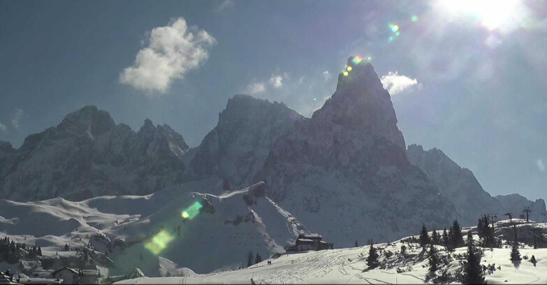 Webcam San Martino di Castrozza - Passo Rolle - Passo Rolle - Il Cimone