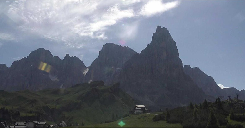 Webcam Сан-Мартино-ди-Кастроцца - Пассо-Ролле - Passo Rolle - Il Cimone