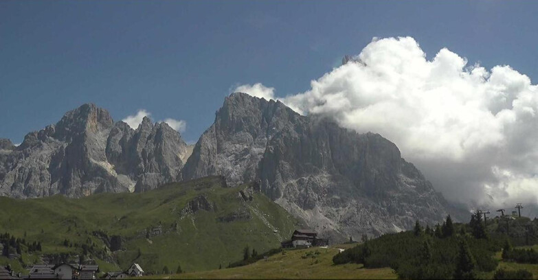 Webcam San Martino di Castrozza - Passo Rolle - Passo Rolle - Il Cimone