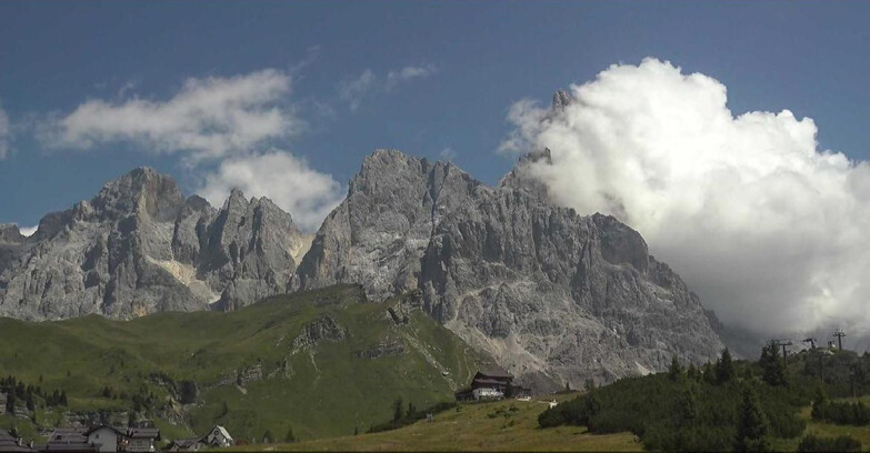 Webcam San Martino di Castrozza - Passo Rolle - Passo Rolle - Il Cimone