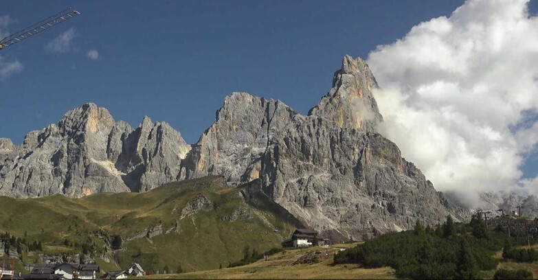 Webcam San Martino di Castrozza - Passo Rolle - Passo Rolle - Il Cimone