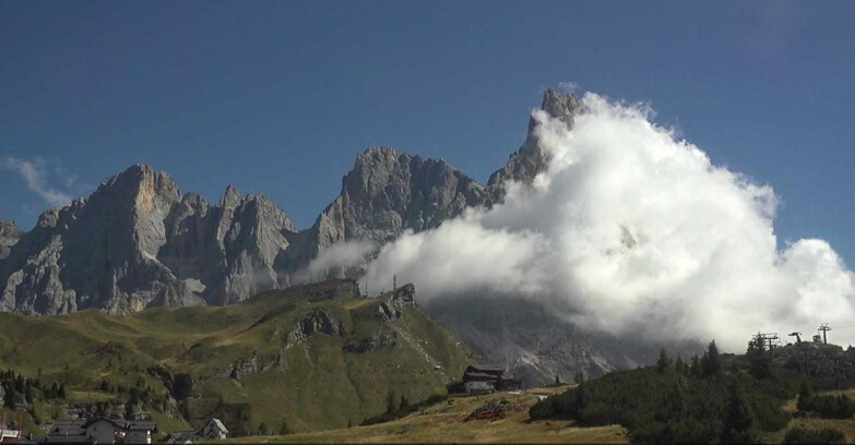 Webcam San Martino di Castrozza - Passo Rolle  - Passo Rolle - Il Cimone