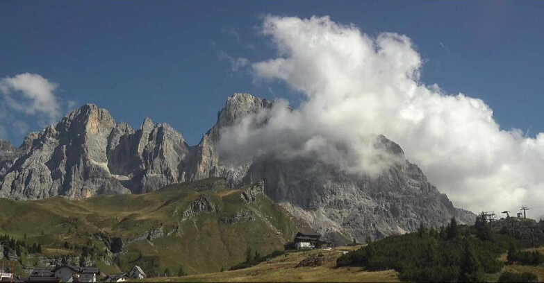 Webcam San Martino di Castrozza - Passo Rolle  - Passo Rolle - Il Cimone