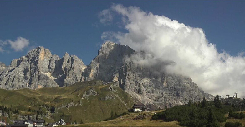 Webcam San Martino di Castrozza - Passo Rolle  - Passo Rolle - Il Cimone