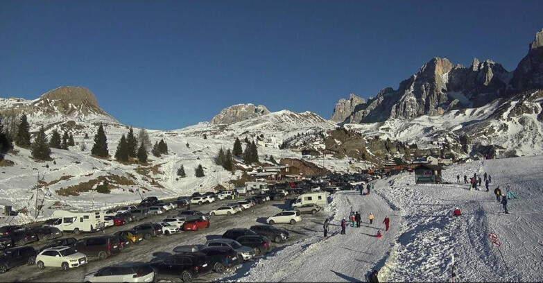 Webcam Сан-Мартино-ди-Кастроцца - Пассо-Ролле - Passo Rolle - Castellazzo