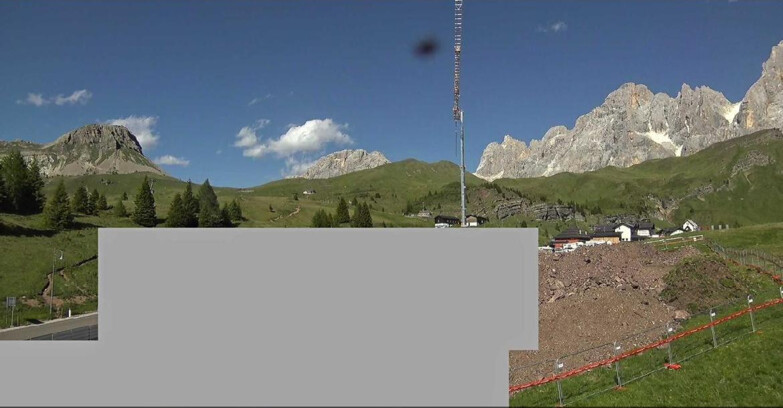 Webcam San Martino di Castrozza - Passo Rolle  - Passo Rolle - Castellazzo
