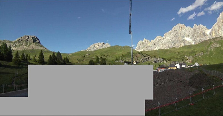 Webcam San Martino di Castrozza - Passo Rolle  - Passo Rolle - Castellazzo
