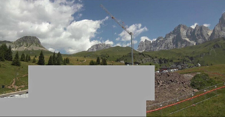 Webcam San Martino di Castrozza - Passo Rolle  - Passo Rolle - Castellazzo