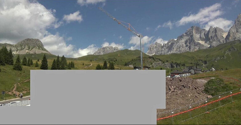 Webcam San Martino di Castrozza - Passo Rolle  - Passo Rolle - Castellazzo