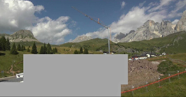 Webcam San Martino di Castrozza - Passo Rolle  - Passo Rolle - Castellazzo