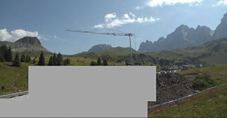 Webcam San Martino di Castrozza - Passo Rolle  - Passo Rolle - Castellazzo
