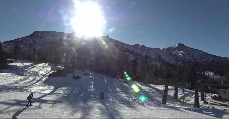 Webcam San Martino di Castrozza - Passo Rolle  - Passo Rolle - il Cimone