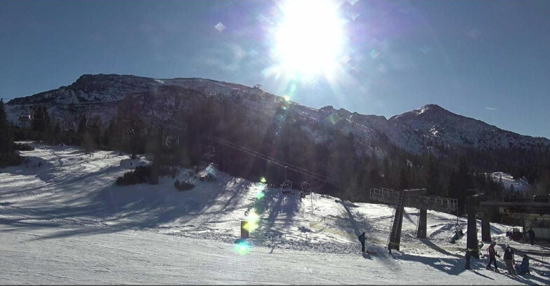 Webcam San Martino di Castrozza - Passo Rolle  - Passo Rolle - il Cimone