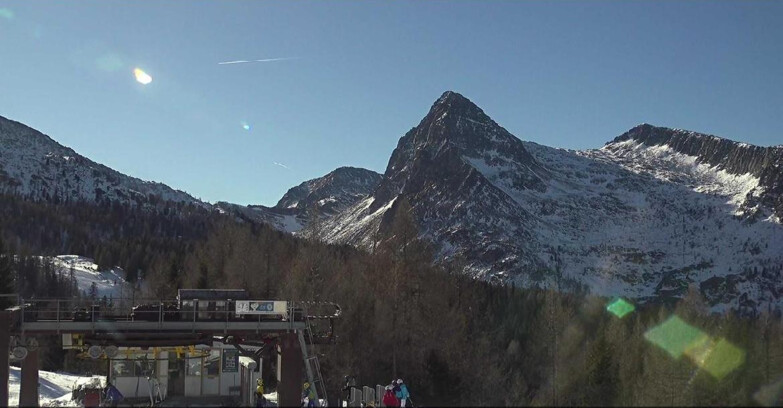 Webcam San Martino di Castrozza - Passo Rolle  - Passo Rolle - Colbricon