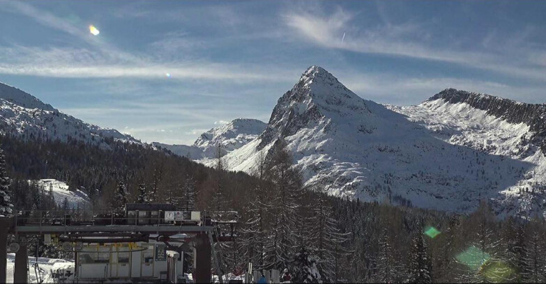 Webcam San Martino di Castrozza - Passo Rolle  - Passo Rolle - Colbricon