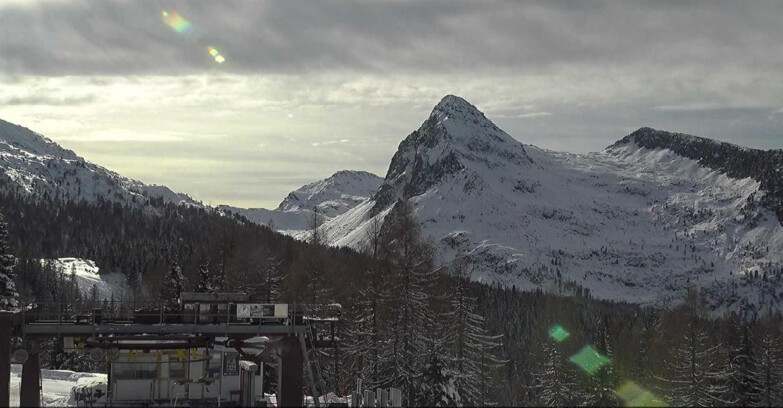 Webcam San Martino di Castrozza - Passo Rolle  - Passo Rolle - Colbricon
