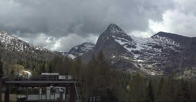Webcam Сан-Мартино-ди-Кастроцца - Пассо-Ролле - Passo Rolle - Colbricon