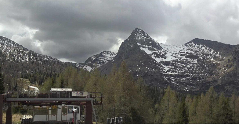 Webcam Сан-Мартино-ди-Кастроцца - Пассо-Ролле - Passo Rolle - Colbricon