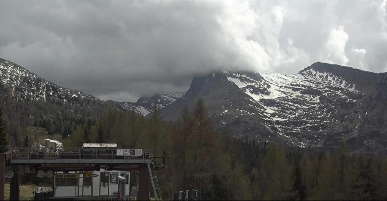 Webcam Сан-Мартино-ди-Кастроцца - Пассо-Ролле - Passo Rolle - Colbricon