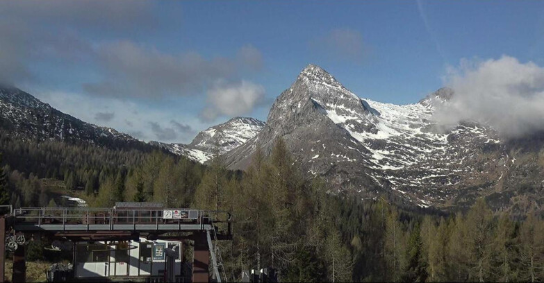 Webcam Сан-Мартино-ди-Кастроцца - Пассо-Ролле - Passo Rolle - Colbricon