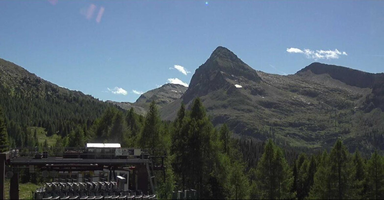 Webcam San Martino di Castrozza - Passo Rolle  - Passo Rolle - Colbricon