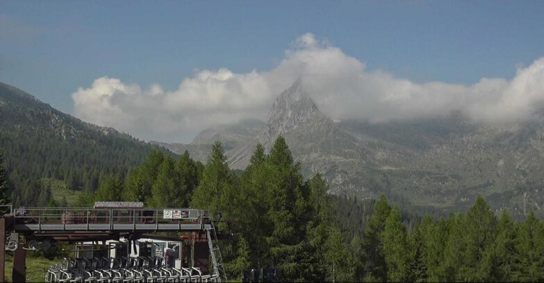 Webcam San Martino di Castrozza - Passo Rolle - Passo Rolle - Colbricon