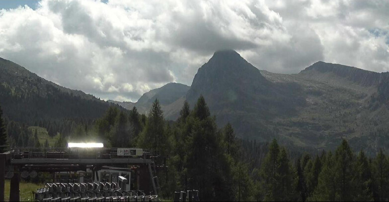 Webcam San Martino di Castrozza - Passo Rolle  - Passo Rolle - Colbricon