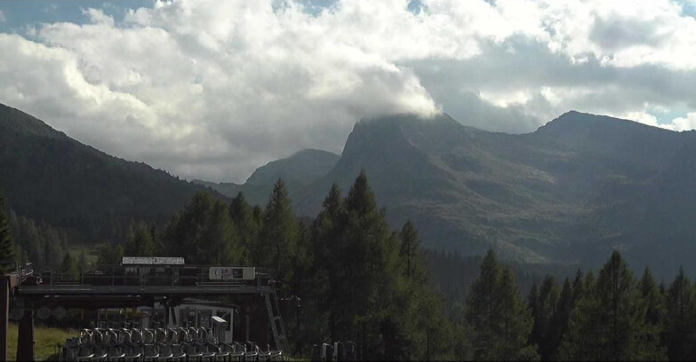 Webcam San Martino di Castrozza - Passo Rolle  - Passo Rolle - Colbricon