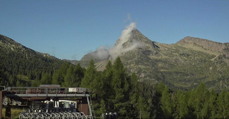 Webcam San Martino di Castrozza - Passo Rolle  - Passo Rolle - Colbricon