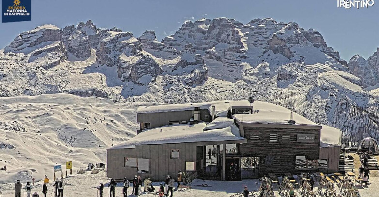 Webcam Madonna di Campiglio - Rifugio Dosson - Chalet FIAT