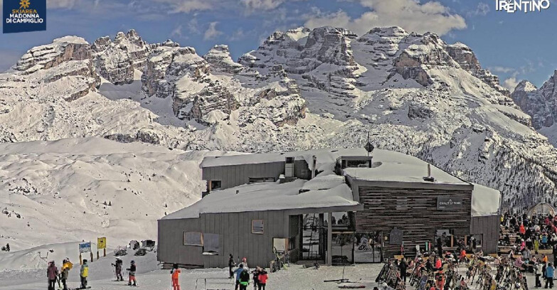 Webcam Madonna di Campiglio - Rifugio Dosson - Chalet FIAT