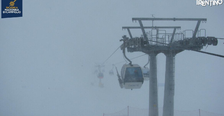 Webcam Madonna di Campiglio - Vista dal Grostè