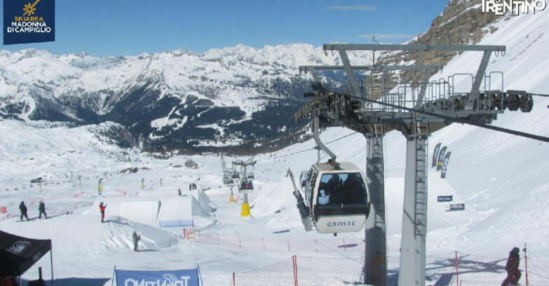 Webcam Madonna di Campiglio - Vista dal Grostè