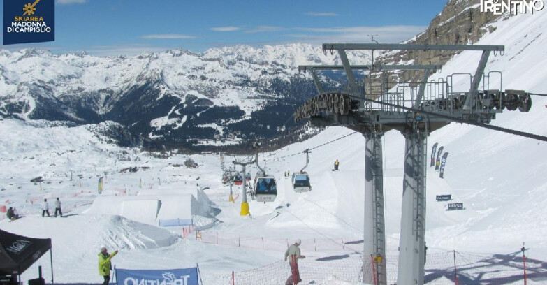 Webcam Madonna di Campiglio - Vista dal Grostè