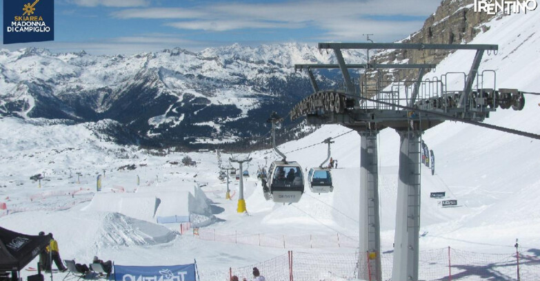 Webcam Madonna di Campiglio - Vista dal Grostè