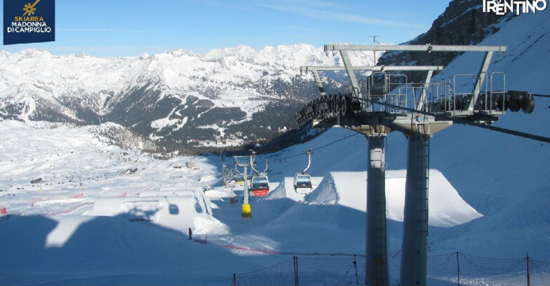 Webcam Madonna di Campiglio - Vista dal Grostè