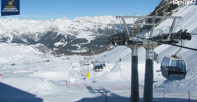 Webcam Madonna di Campiglio - Vista dal Grostè