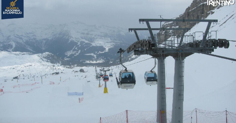 Webcam Madonna di Campiglio - From Grostè 