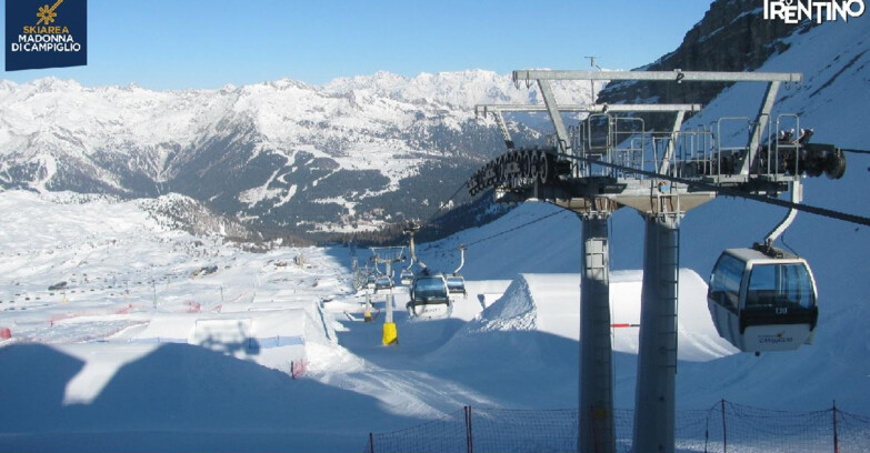 Webcam Madonna di Campiglio - From Grostè 