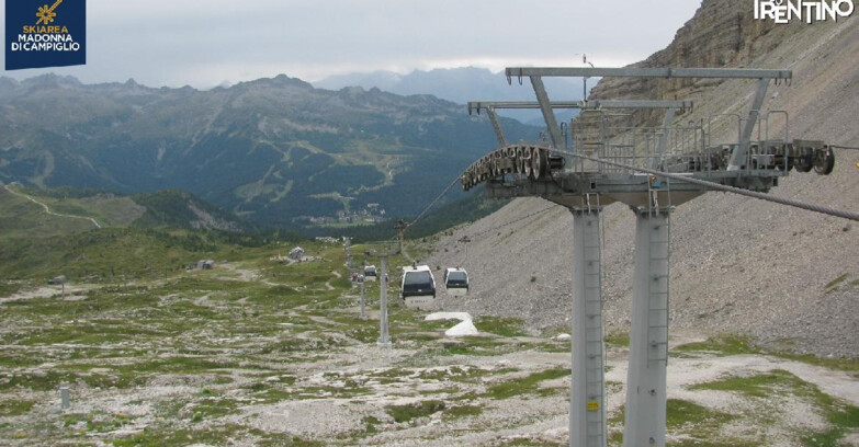 Webcam Madonna di Campiglio - From Grostè 